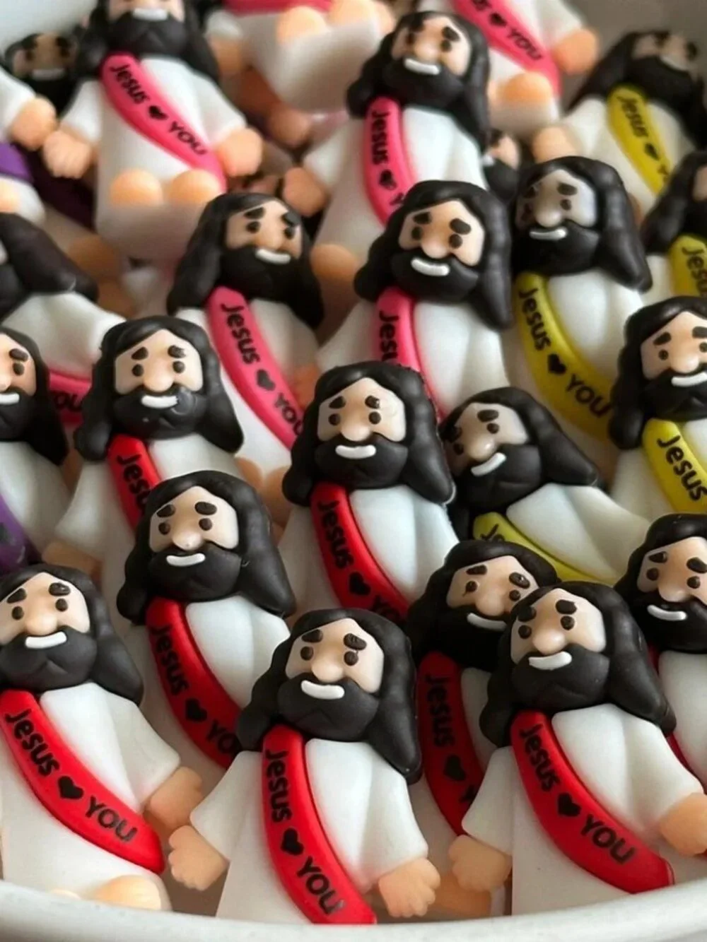 Lot of 50 Mini Little Jesus Figures 